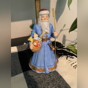 Vintage 1988 Lefton Christmas Victorian Santa Collection